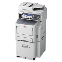 Oki® MB770fx+ Monochrome Multifunction Laser Printer, Copy/Fax/Print/Scan