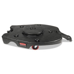 Rubbermaid® Commercial Caster for BRUTE Trainable Dolly, Black, 3" Caster