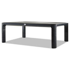 3M™ Adjustable Monitor Stand, 16 x 12 x 1 3/4 to 5 1/2, Black