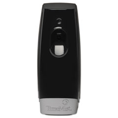 TimeMist® Settings Metered Air Freshener Dispenser, 3.5" x 3.5" x 8.25", Black, 6/Carton
