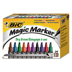 Bic Dry Erase Magic Marker® Chisel Tip, 12 Pack - Gerbes Super Markets