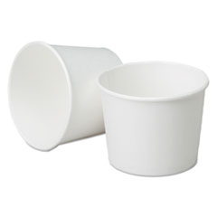 7350006414518, SKILCRAFT Squat Disposable Paper Cups, White, 12 oz, 1,200/Box