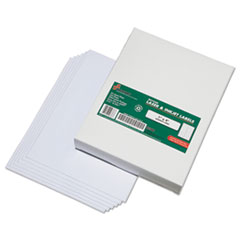 7530016471412, SKILCRAFT Recycled Address Labels, Inkjet/Laser Printers, 1 x 4, White, 20/Sheet, 250 Sheets/Box