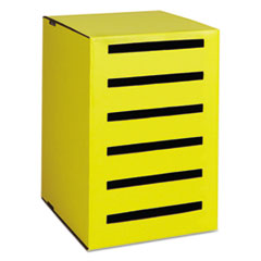 Pacon® Classroom Keepers Homework Collector, Yellow, 6 Compartments, 13 x 14 x 18
