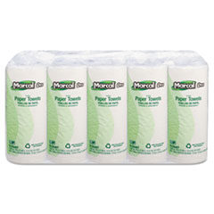 Marcal PRO™ 100% Premium Recycled Perforated Kitchen Roll Towels, 2-Ply, 11 x 9, White, 70/Roll, 15 Rolls/Carton