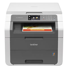Brother HL-3180CDW Wireless Digital Color Multifunction Printer, Copy/Print/Scan