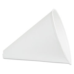 Konie® Paper Cone Funnel Cups, 10 oz, White, 1,000/Carton