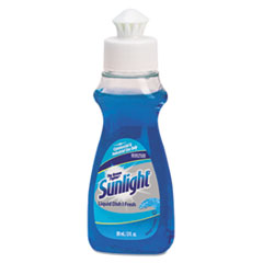 Sunlight® Liquid Dish Detergent, Fresh Scent, 3 oz Bottle, 90/Carton