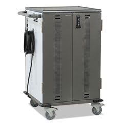 Ergotron® YES36 Charging Cart for MiniLaptops,TAA Compliant,48.5 x 33.5 x 27.75,Gray;White
