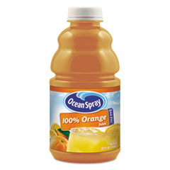 Ocean Spray® 100% Juice, Orange, 32 oz Bottle, 12/Carton