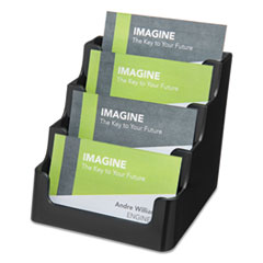 deflecto® Sustainable Office® Recycled Business Card Holders