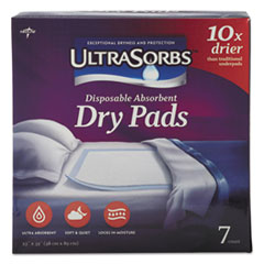 Medline Ultrasorbs Disposable Dry Pads