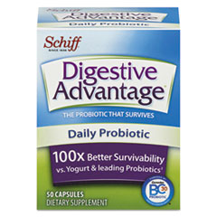 Digestive Advantage® Daily Probiotic Capsule, 50 Count, 36/Carton