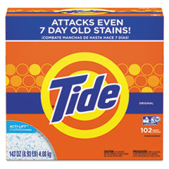 Tide® Powder Laundry Detergent, Original Scent, 143 oz Box, 2/Carton