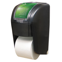 Cascades PRO Tandem High Capacity Bath Tissue Dispenser, 6.9 x 6.9 x 12.3, Smoked Gray
