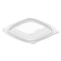 Dart® PresentaBowls Pro Square Lids f/8-16oz Bowls, Clear, 5 x 5, 63/Bag, 8 Bag/CT