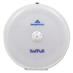 Georgia Pacific® Professional SofPull High-Capacity Center-Pull Tissue Dispenser, 16.1 x 6.75 x 10.5, White