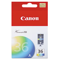 Canon® 1511B002 (CLI-36) Ink, 100 Page-Yield, Tri-Color