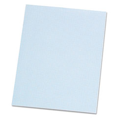 Ampad® Quadrille Pads, Quadrille Rule (8 sq/in), 50 White (Heavyweight 20 lb Bond) 8.5 x 11 Sheets