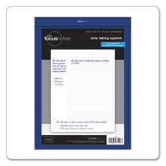 TOPS™ FocusNotes Legal Pad, 8 1/2 x 11 3/4, White, 50 Sheets