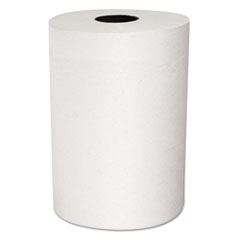 Scott® Slimroll Towels, Absorbency Pockets, 8" x 580 ft, White, 6 Rolls/Carton