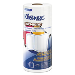 Kleenex® Premiere Kitchen Roll Towels, White, 70/Roll, 24 Rolls/Carton