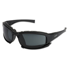 Jackson Safety* V50 AntiFog Calico Safety Eyewear, Black Frame, Smoke Lens,Nylon/Polycarb