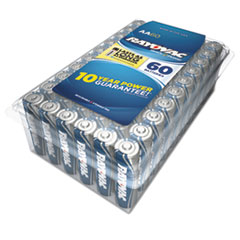 Rayovac® Alkaline Battery, AA, 60/Pack