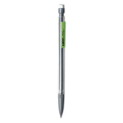BIC® Xtra-Precision Mechanical Pencil, 0.5 mm, HB (#2.5), Black Lead, Clear Barrel, Dozen