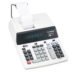 Canon® MP21DX 12-Digit Ribbon Printing Calculator, Black/Red Print, 3.5 Lines/Sec