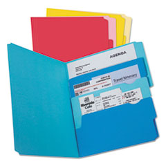 Pendaflex® Divide it Up File Folder, Multi Section, 1/2 Cut Tab, Letter, Assorted, 24/Pack