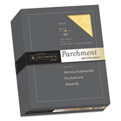 Southworth® Parchment Specialty Paper, Gold, 24lb, 8 1/2 x 11, 500 Sheets