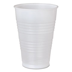 Dart® High-Impact Polystyrene Cold Cups, 16 oz, Translucent, 50/Pack