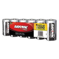 Rayovac® Ultra Pro Alkaline Batteries, D, 6/Pack