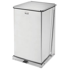 Rubbermaid® Commercial Defenders® Heavy-Duty Steel Step Can