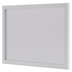 HON® BL Series Frosted Glass Modesty Panel, 39 1/2w x 1/8d x 27 3/8h, Silver/Frosted