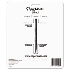 Paper Mate Point Guard Flair Bullet Point Stick Pen Red Ink 1.4mm 36/Box