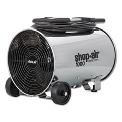 Shop-Air® Stainless Steel Portable Blower, 11", 3-Speed, 1/4 HP Motor