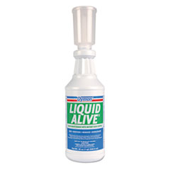Dymon® LIQUID ALIVE Enzyme Producing Bacteria, 32 oz. Bottle, 12/Carton