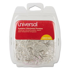 Universal® Clear Push Pins