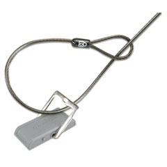 Kensington® Desk Mount Cable Anchor, Gray/White