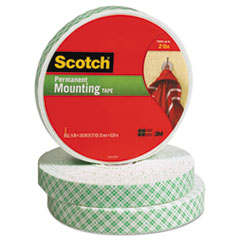 Scotch® Foam Mounting Double-Sided Tape, 3/4 Wide x 350 Long