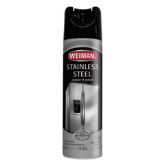 WEIMAN® Stainless Steel Cleaner and Polish, 17 oz Aerosol