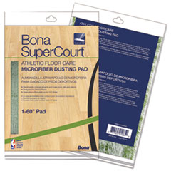 Bona® SuperCourt Athletic Floor Care Microfiber Dusting Pad, 60", Green