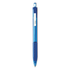 Paper Mate® InkJoy 300 RT Ballpoint Pen, Retractable, Medium 1 mm, Blue Ink, Blue Barrel, Dozen