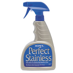 Hope's® Perfect Stainless Stainless Steel Cleaner and Polish, 22 oz Bottle Spray Bottle