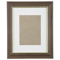 7105000528698, SKILCRAFT Walnut Vinyl Frames, Certificate/Photo, 8 x 10, 12/Carton NSN0528698