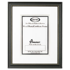 7105014246489, SKILCRAFT Black Frames, Certificate/Photo, 10 x 14, 6/Carton