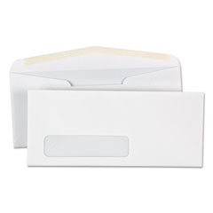 Universal® Window Business Envelope, #10, 4 1/8 x 9 1/2, White, 500/Box