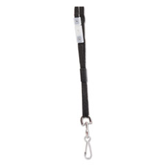 SICURIX® Safety Breakaway Lanyard, Metal Hook Fastener, 36" Long, Black
